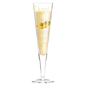 Champus champagne glass Y. So 2017 S