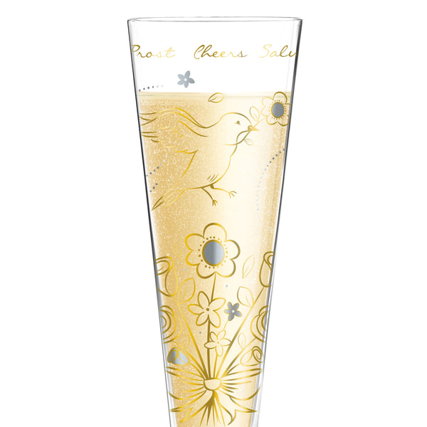 Champus champagne glass S. Warren 2018 S