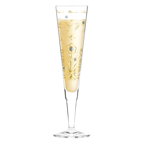 Champus champagne glass S. Warren 2018 S