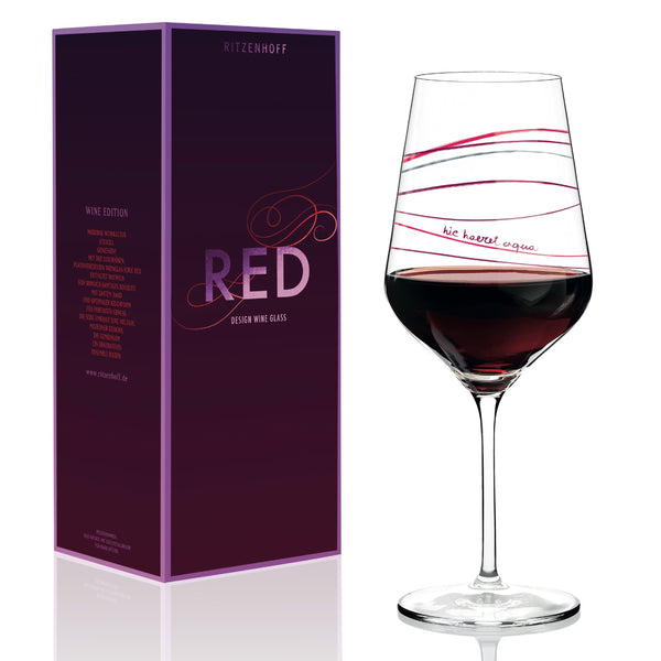 Red wine glass L. Casini 2017 A