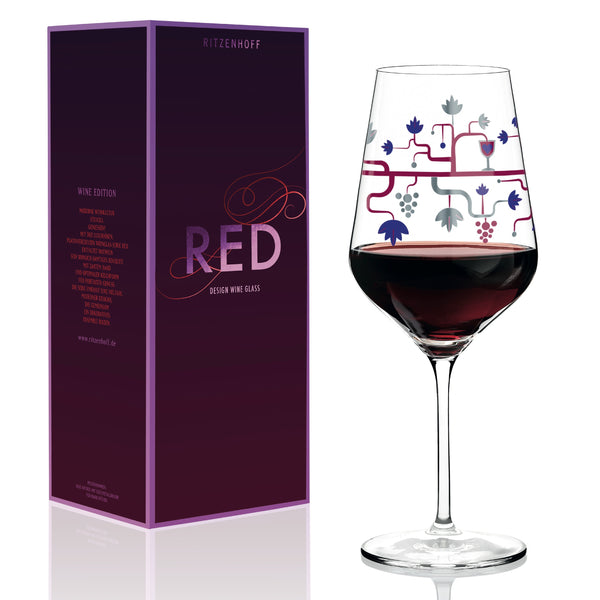 Red wine glass P. Chiera 2017 A