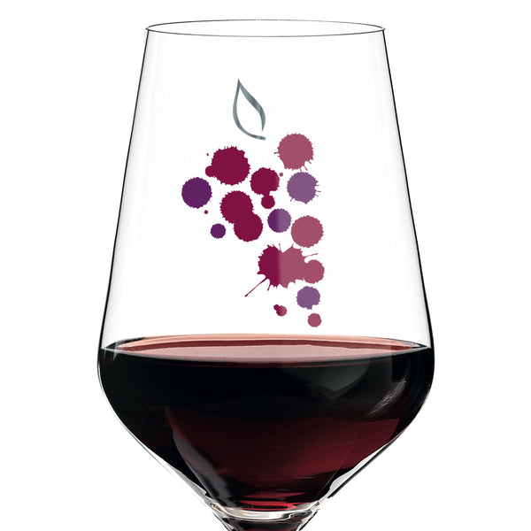 Red wine glass I. Interthal 2017 A