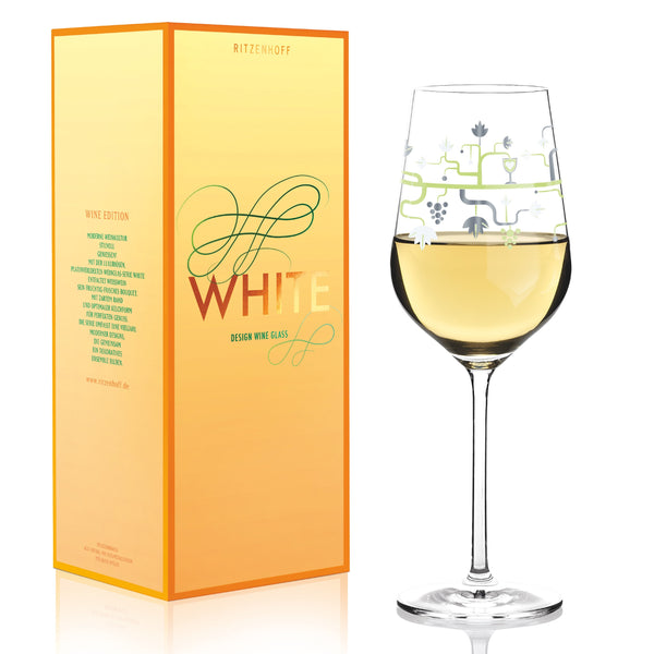 White wine glass P. Chiera 2017 A