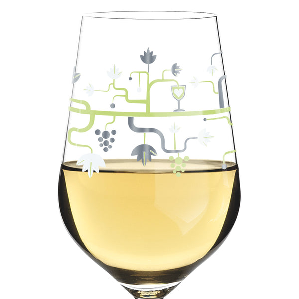 White wine glass P. Chiera 2017 A