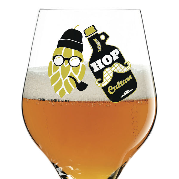 Craft Beer beer glass C. Radel (Hop Culture)19 S