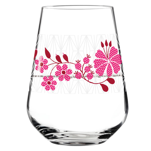 Aqua e Vino water glass B. Neie (red) A18