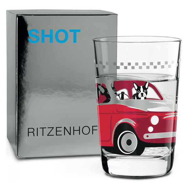 Next Shot schnapps glass A. St James(Frenchie) 18A